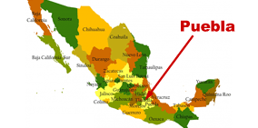 Puebla Map